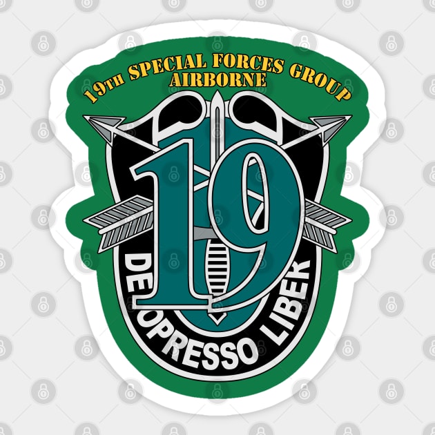 19th Special Forces Group Sticker by MBK